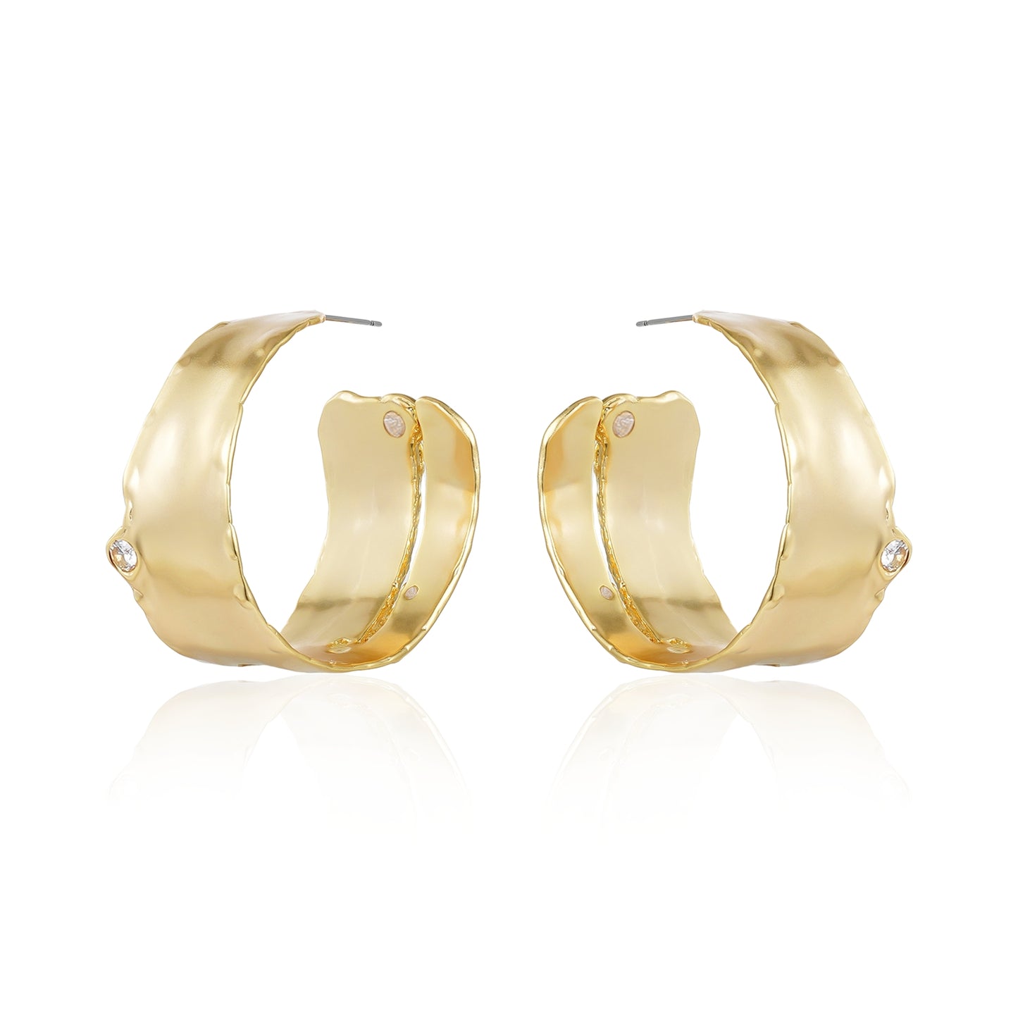 Nature's Elegance Hoop Earrings