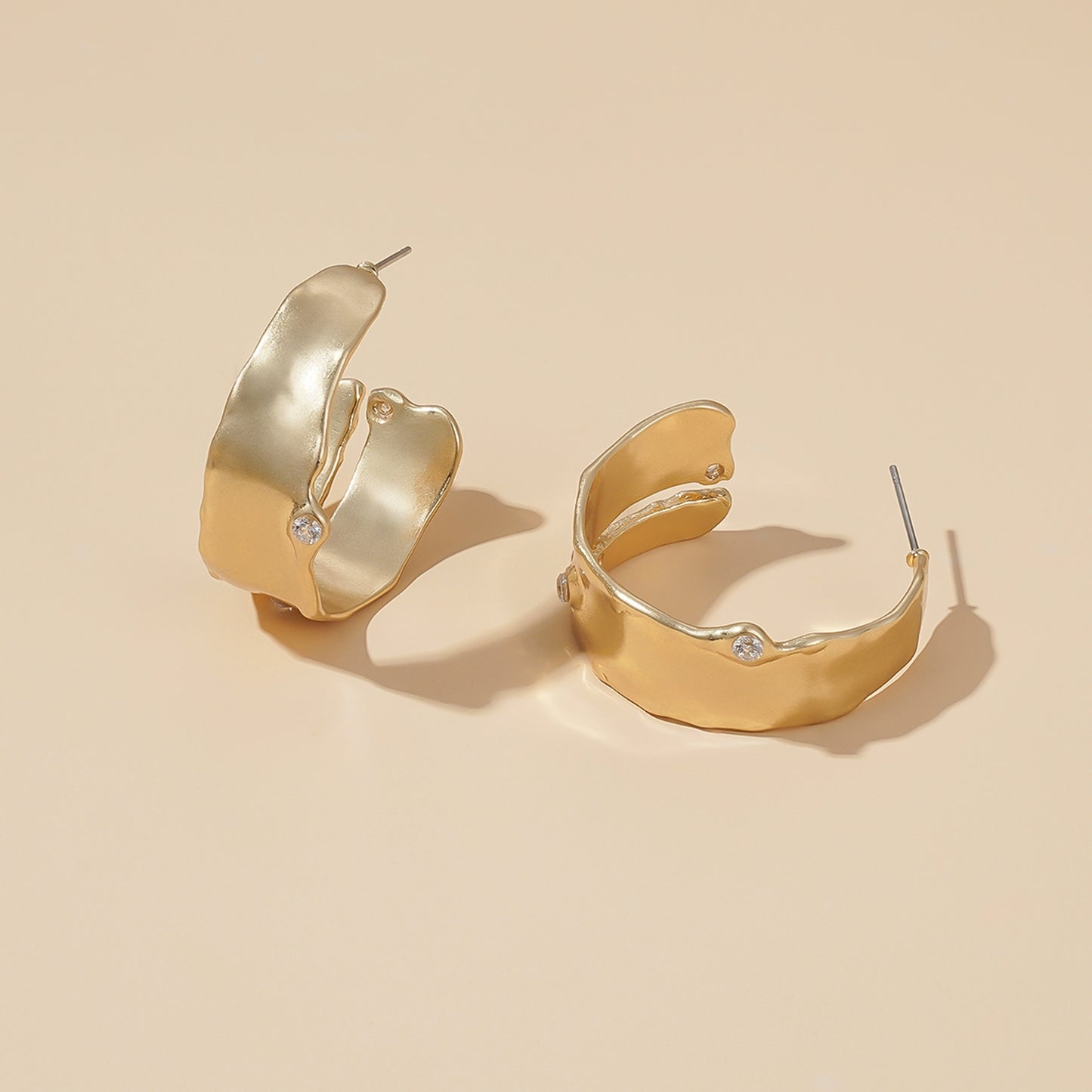 Nature's Elegance Hoop Earrings
