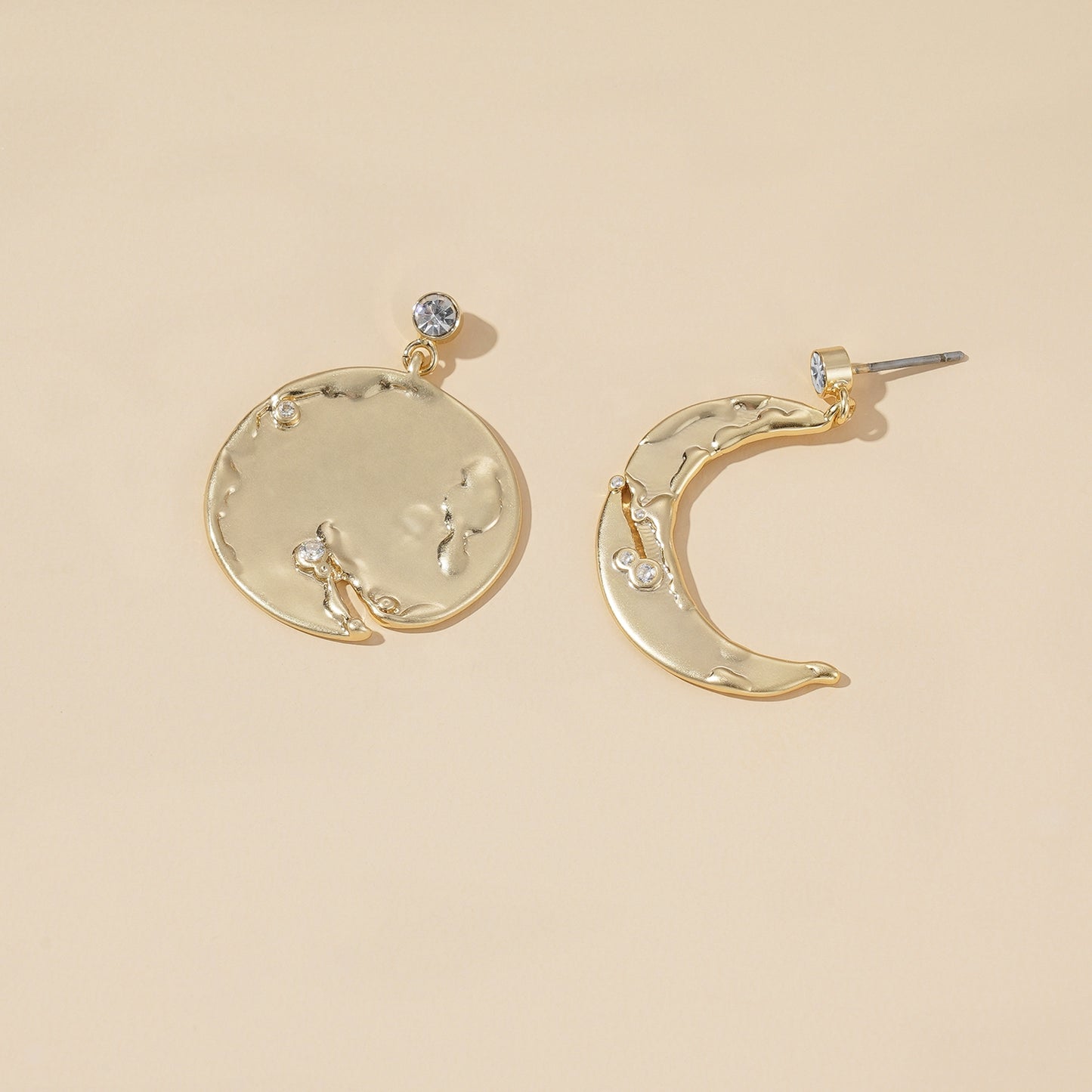 Alluring Sun and Moon Earrings
