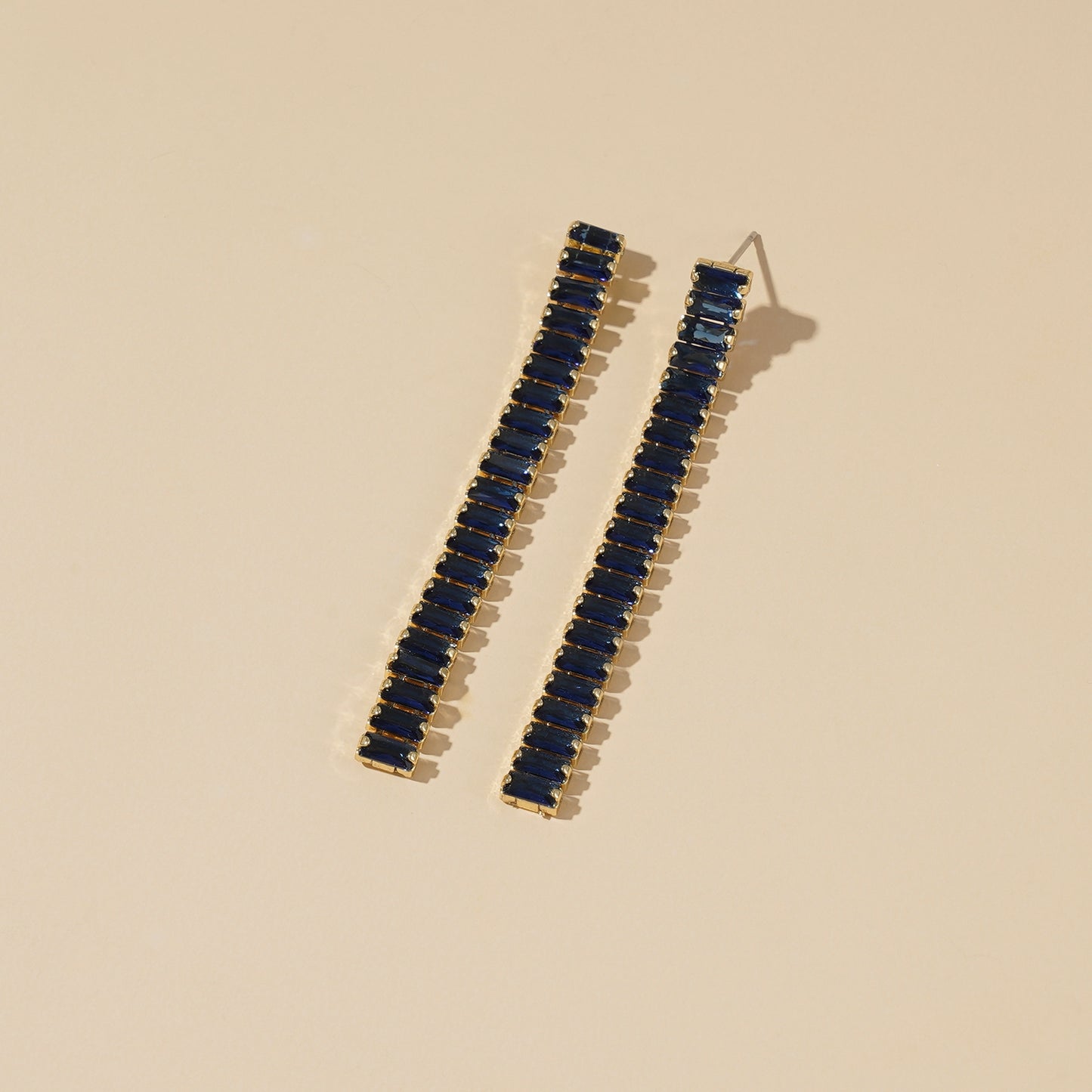 Crystal Beam Earrings