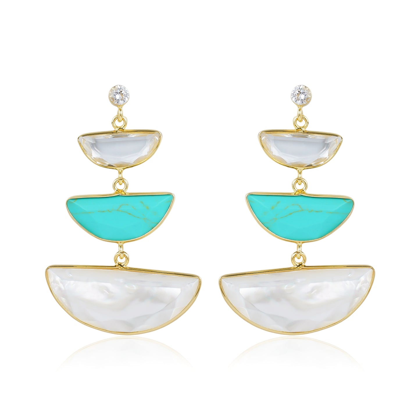Coastal Cascade Earrings