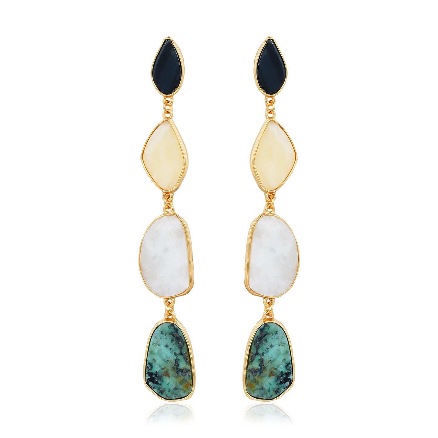 Earth Element Drops Earring