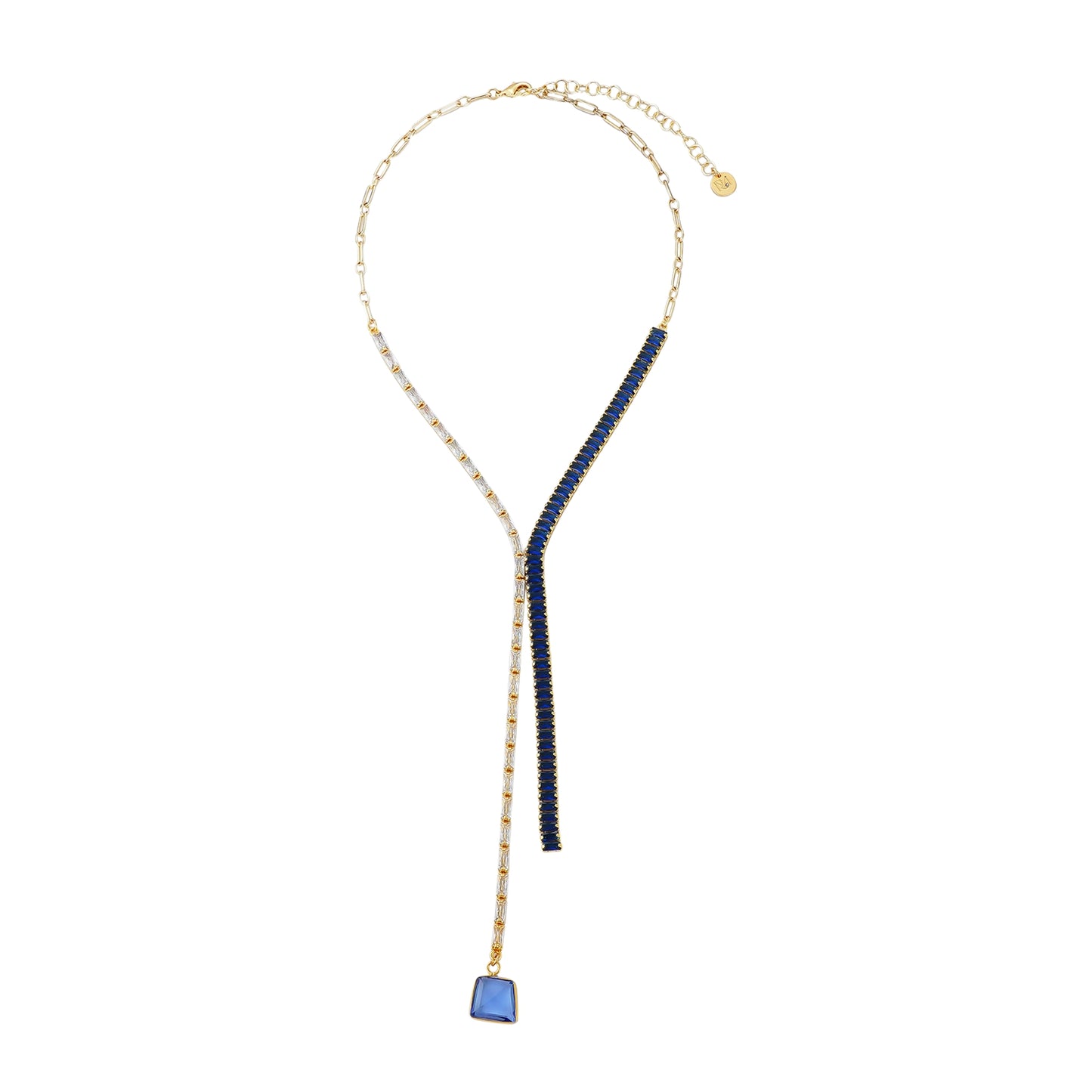 Golden Hour Lariat Necklace