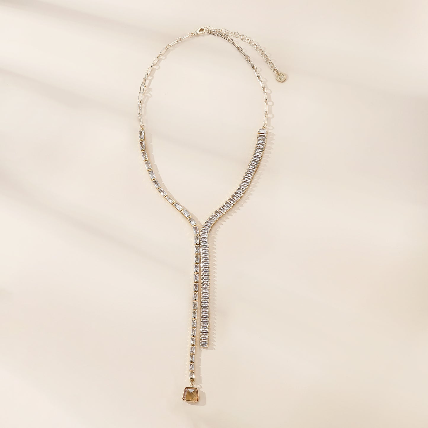 Golden Hour Lariat Necklace