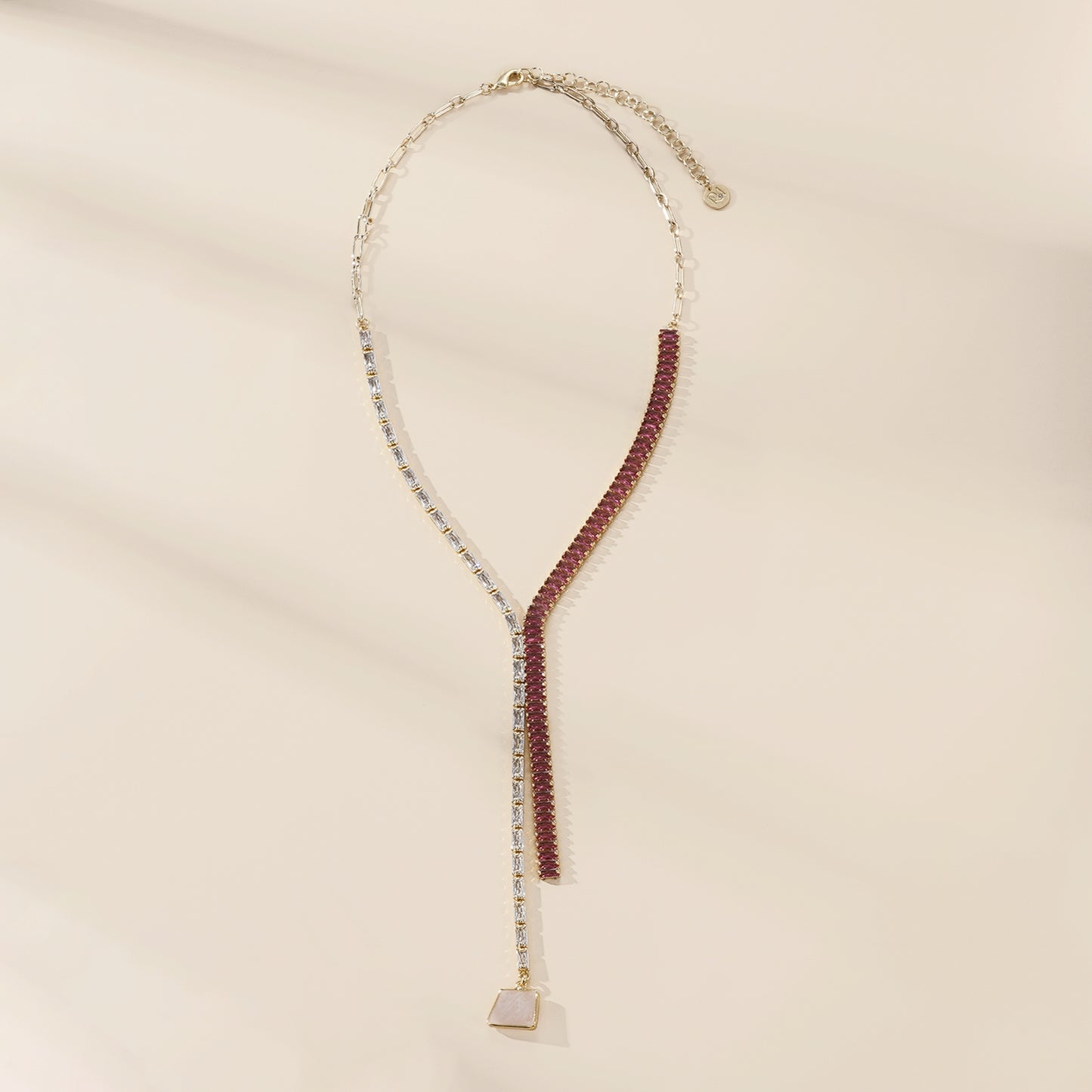 Golden Hour Lariat Necklace