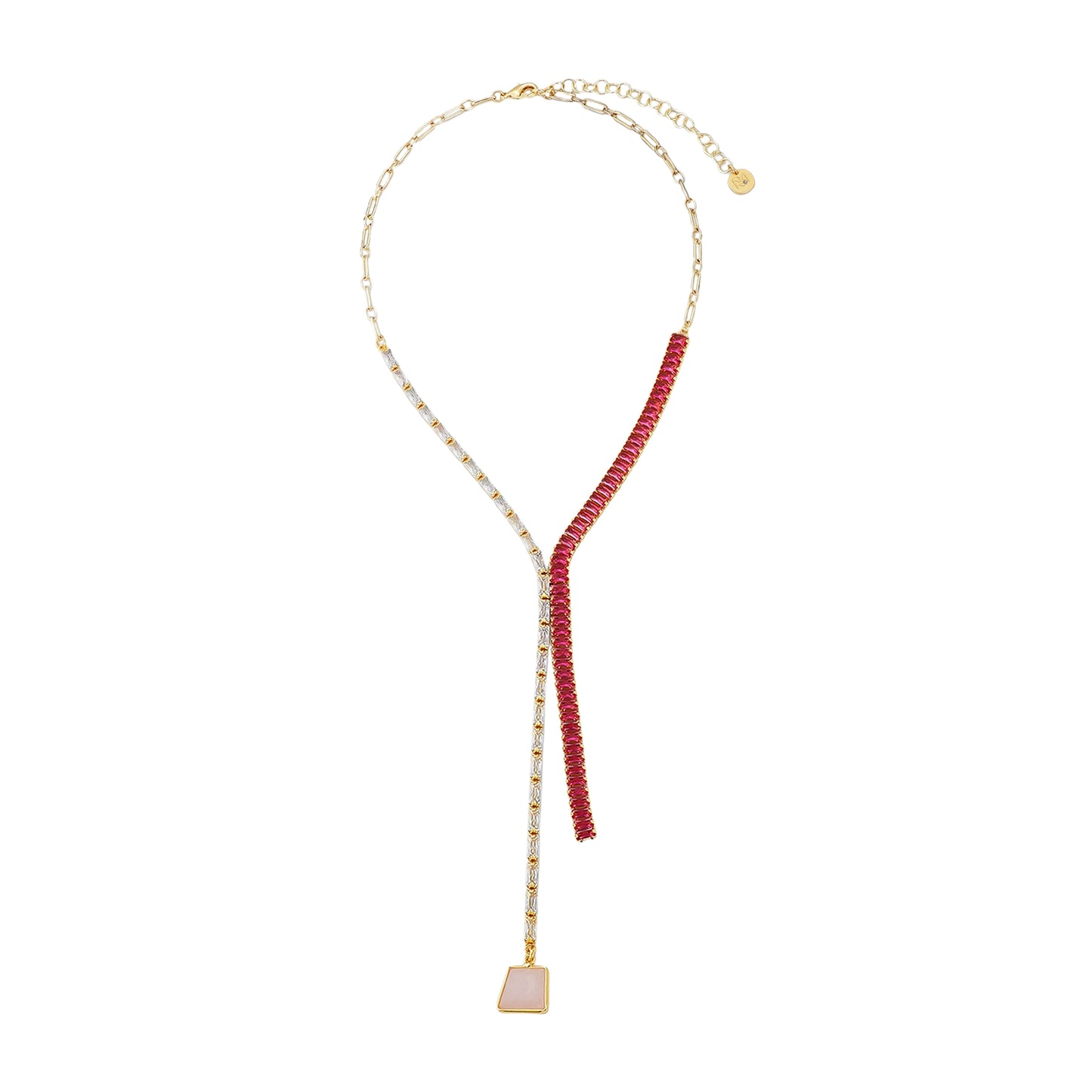 Golden Hour Lariat Necklace