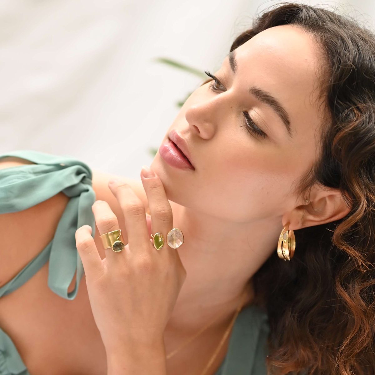 Brilliance Stone Statement Ring