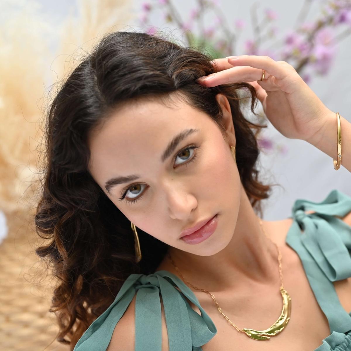 Natural Asymmetry Linear Earrings