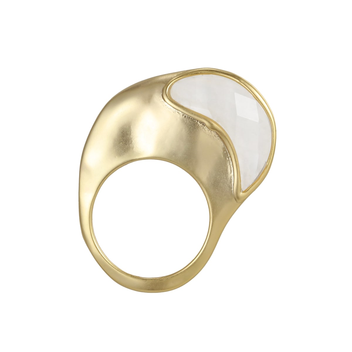 Organic Sparkle Stack Rings