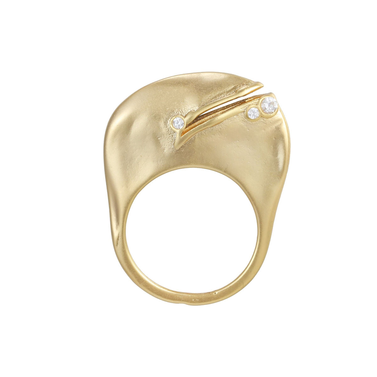 Organic Sparkle Stack Rings