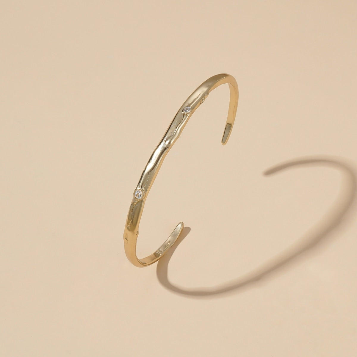 Organic Stacked Bangle Set