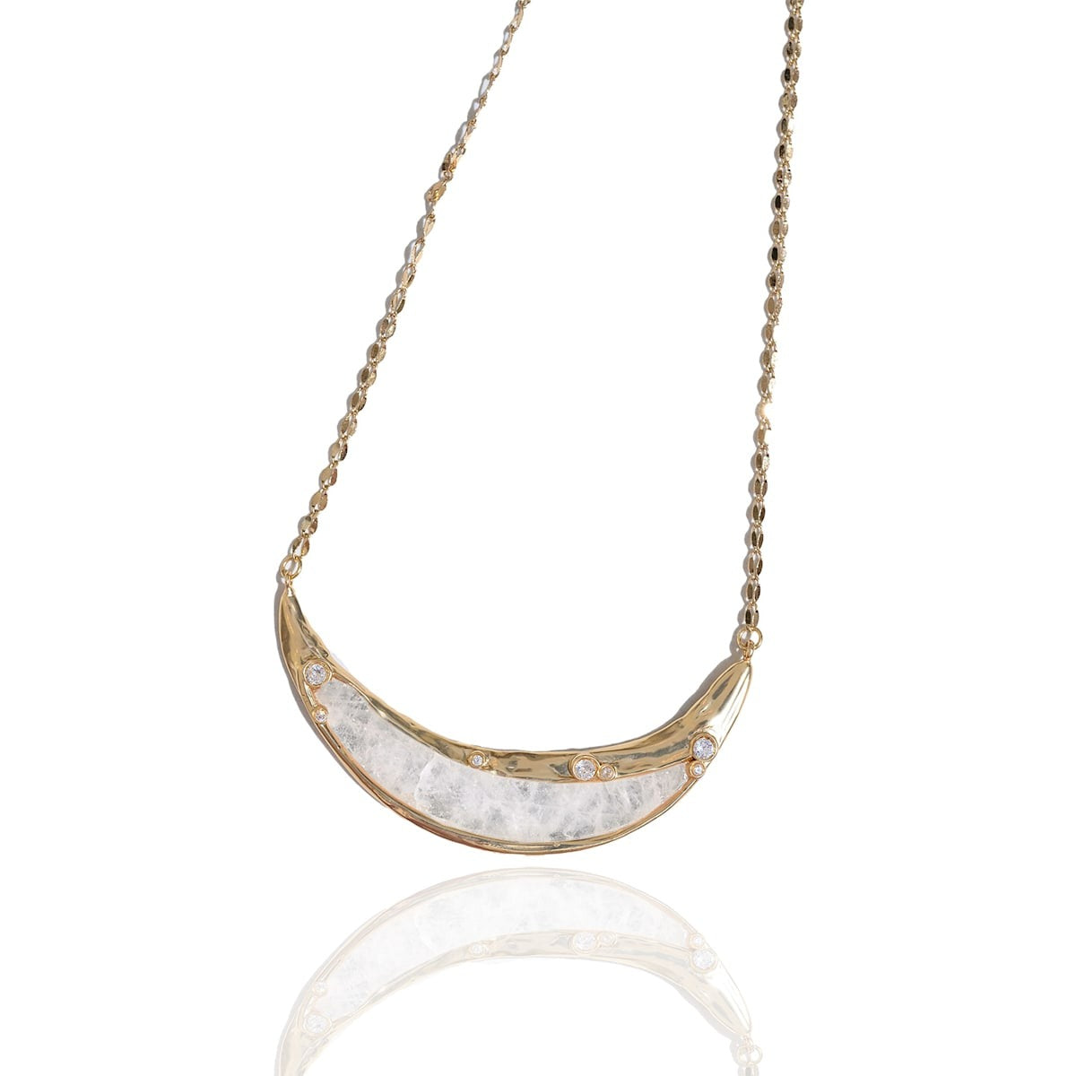 Sparkles Curved Bar Pendant