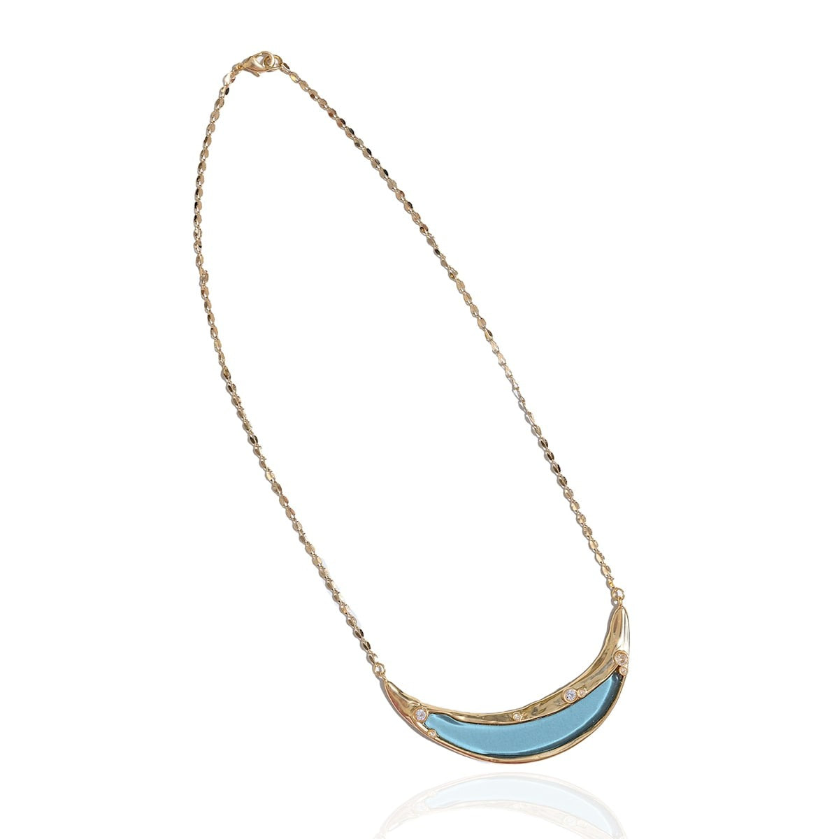 Sparkles Curved Bar Pendant
