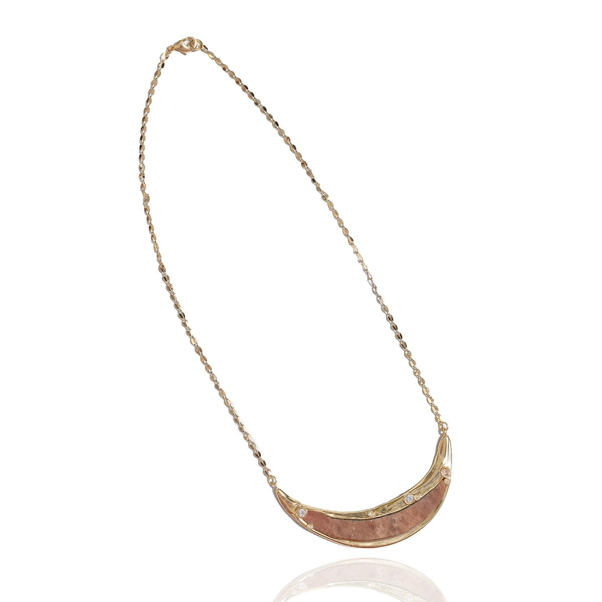 Sparkles Curved Bar Pendant