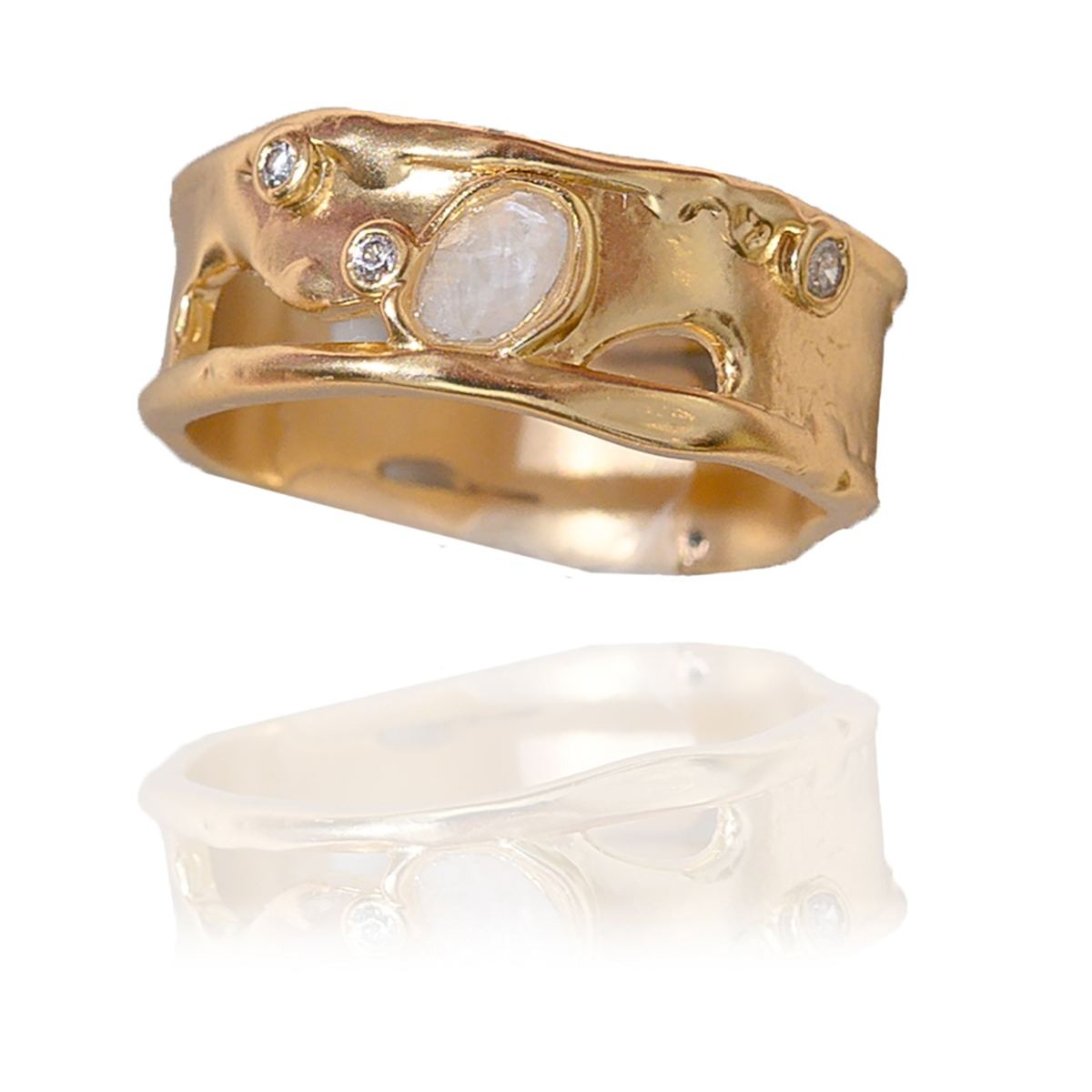 Sprinkled Banded Ring