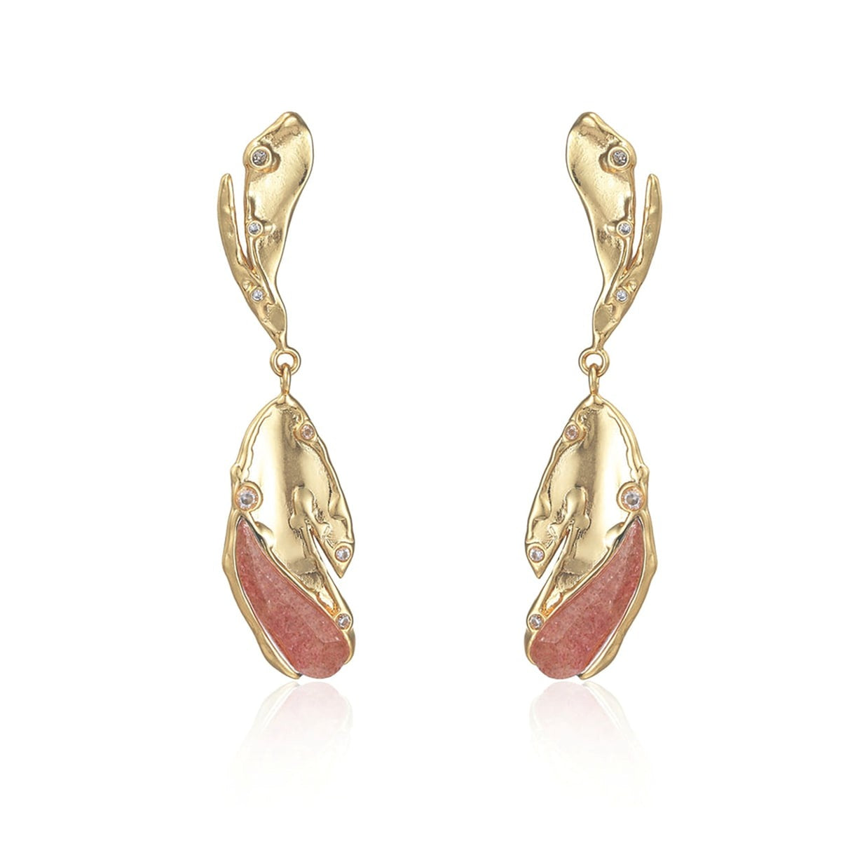 Wave Drop Earrings