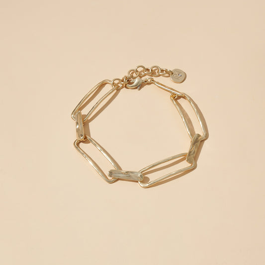 Golden Link Bracelet