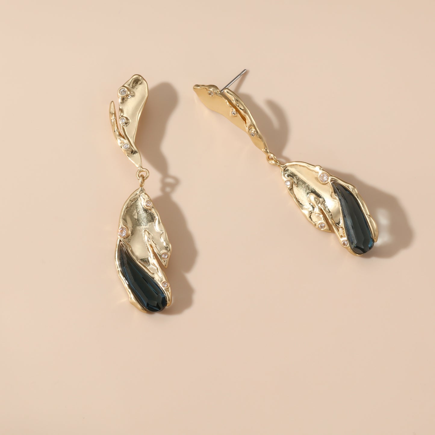 Wave Drop Earrings