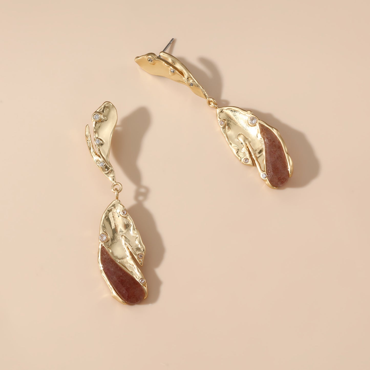 Wave Drop Earrings