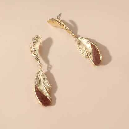 Wave Drop Earrings