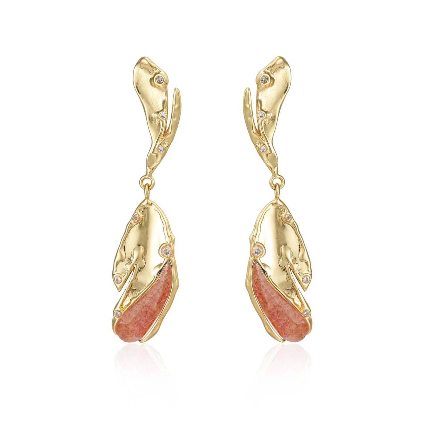 Wave Drop Earrings