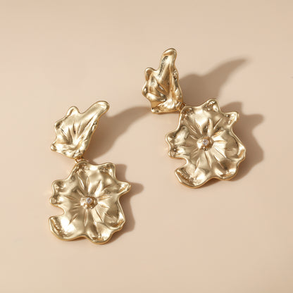 Golden Flora Earrings