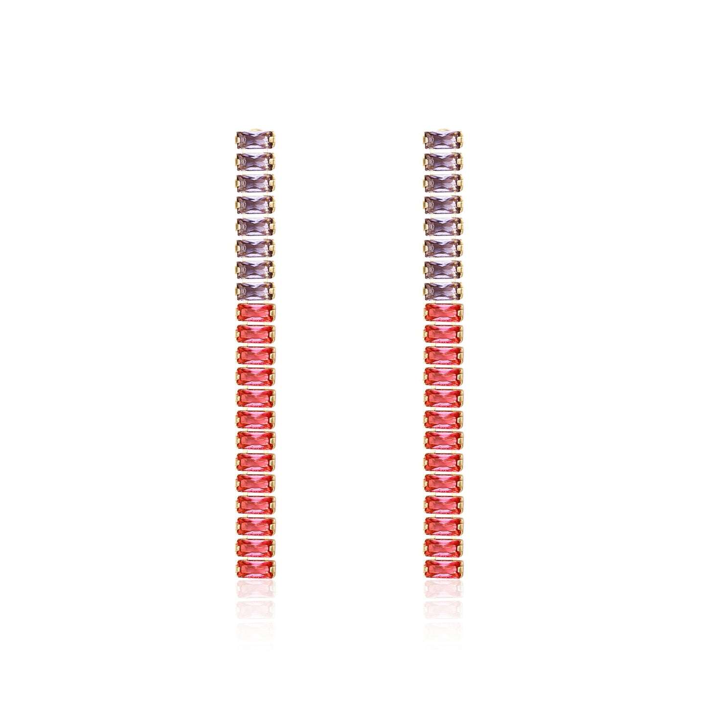 Crystal Beam Earrings