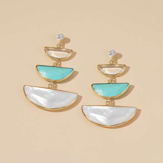 Coastal Cascade Earrings