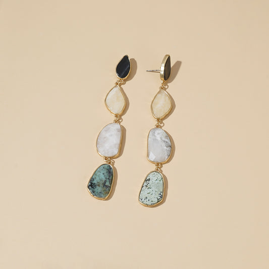 Earth Element Drops Earring