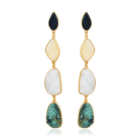 Earth Element Drops Earring