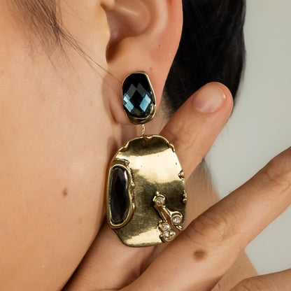 Cascade Gemstone Earring