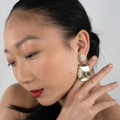 Cascade Gemstone Earring