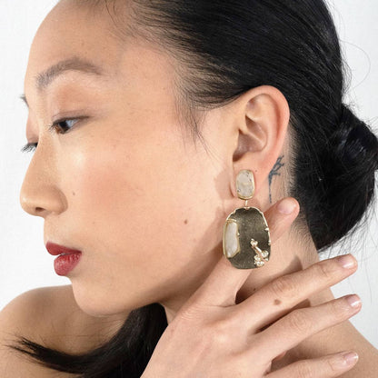 Cascade Gemstone Earring