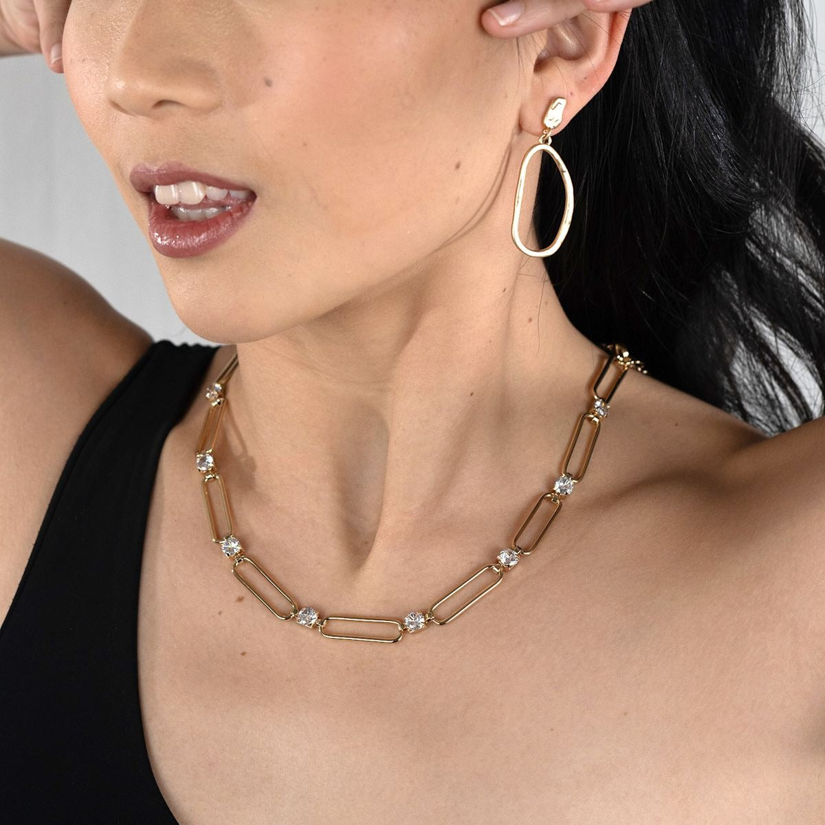 Crystal Stream Necklace
