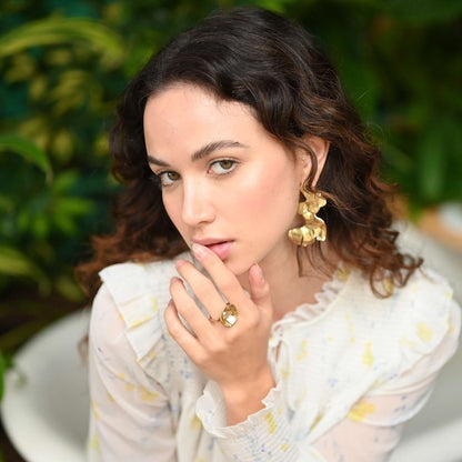 Organic Lily Ring