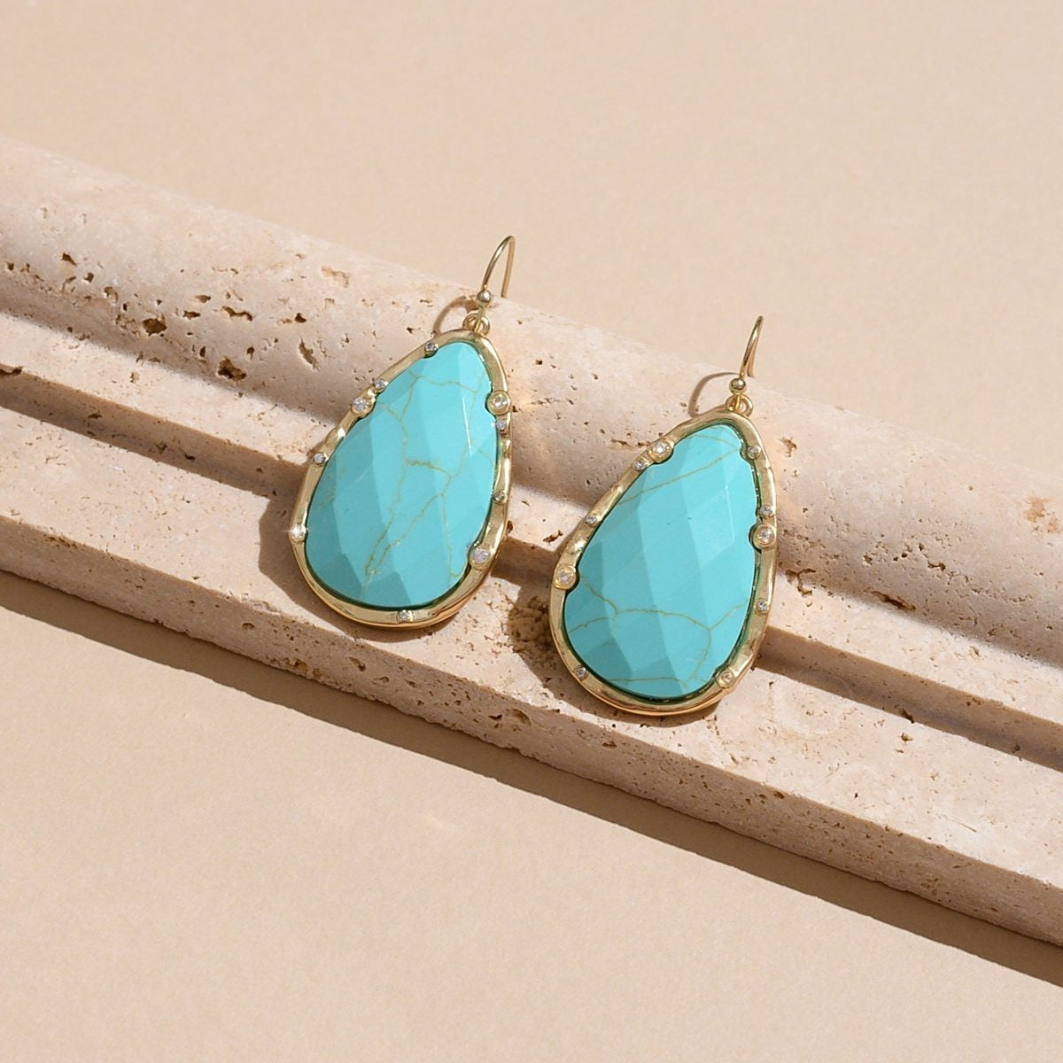 Timeless Nature's Beauty Teardrop Earrings