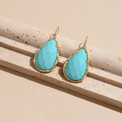 Timeless Nature's Beauty Teardrop Earrings