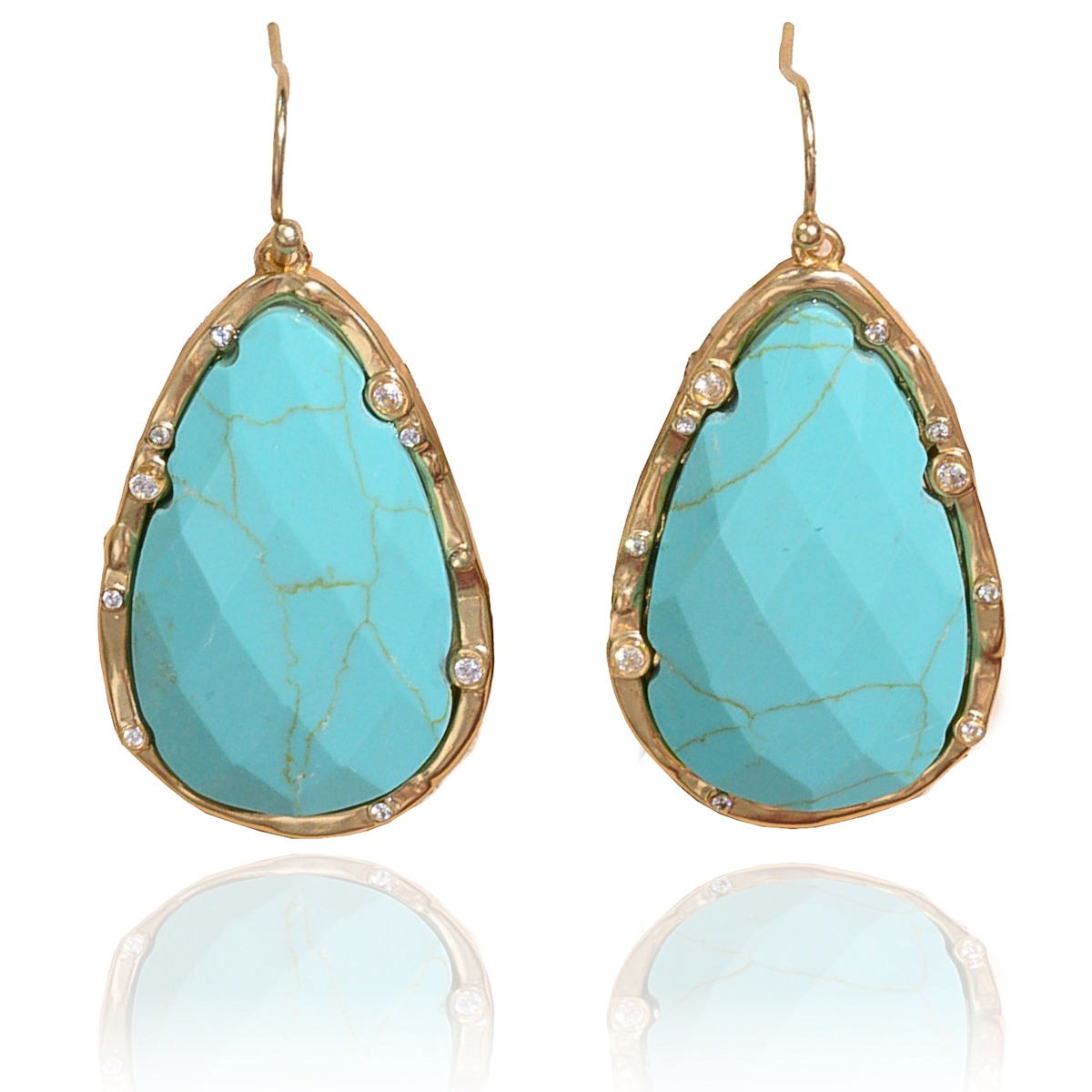 Timeless Nature's Beauty Teardrop Earrings