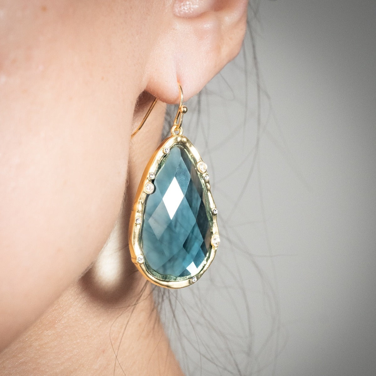 Timeless Nature's Beauty Teardrop Earrings