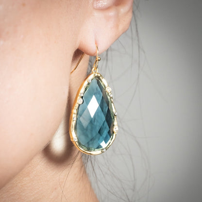 Timeless Nature's Beauty Teardrop Earrings