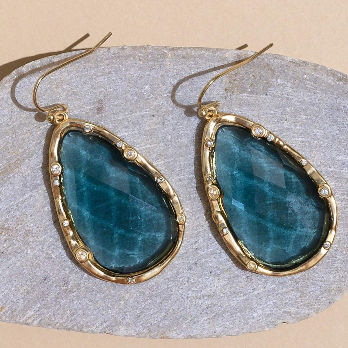Timeless Nature's Beauty Teardrop Earrings