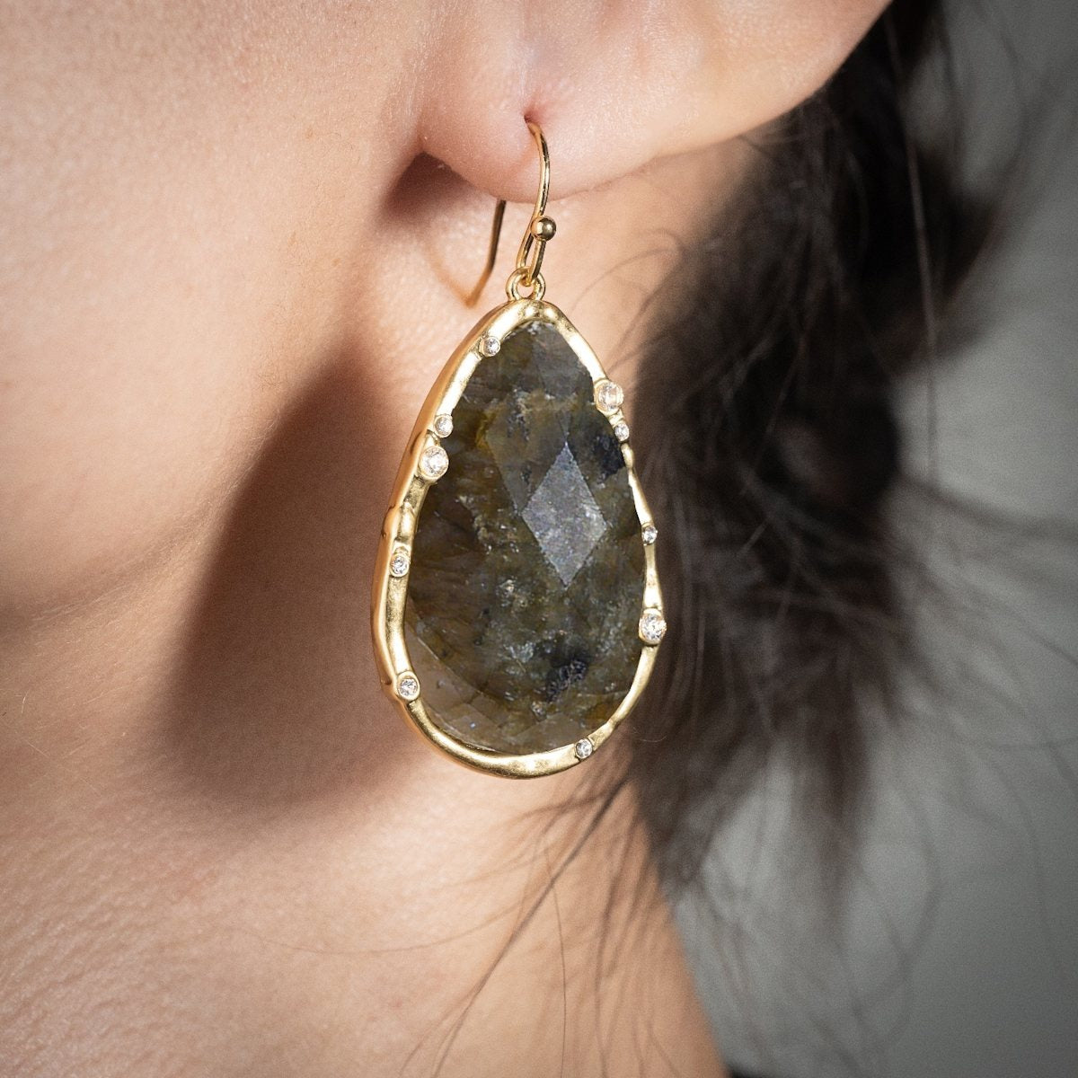 Timeless Nature's Beauty Teardrop Earrings