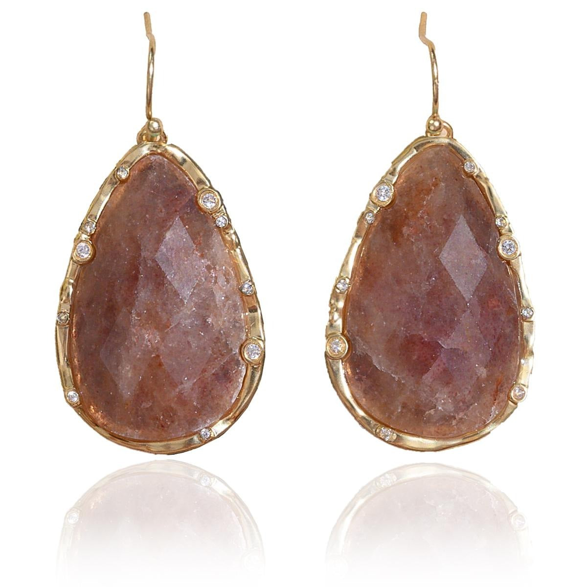 Timeless Nature's Beauty Teardrop Earrings