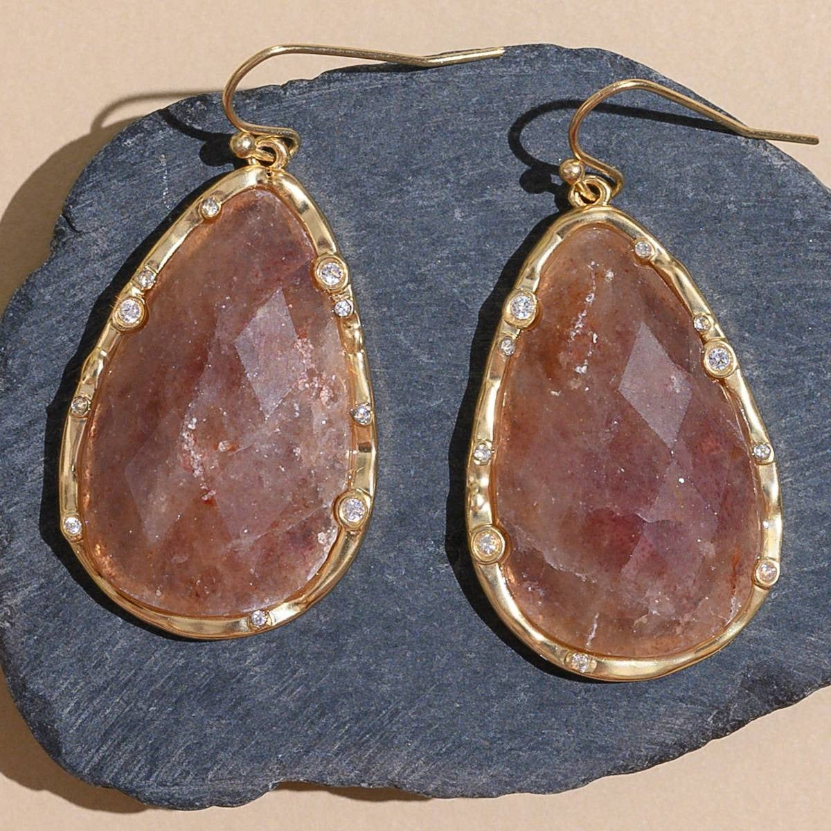 Timeless Nature's Beauty Teardrop Earrings
