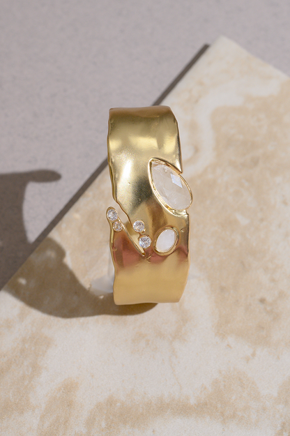 Organic Celestial Bangle
