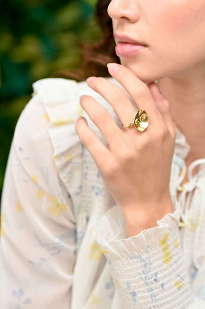 Organic Lily Ring